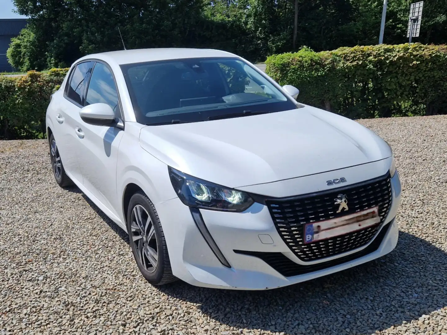 Peugeot 208 208 1.2i PureTech Allure Pack Blanc - 1