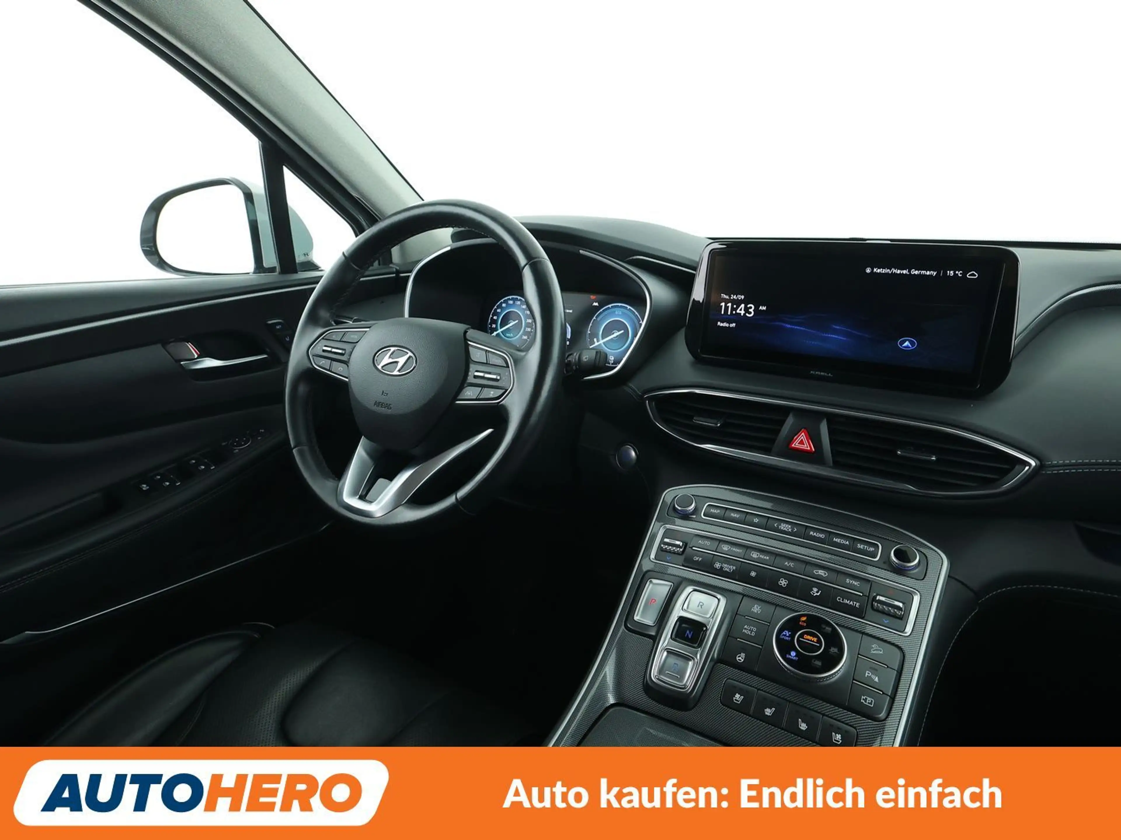 Hyundai SANTA FE 1.6 T-GDI Plug-in Hybrid Prime 4WD Aut.*NAVI*LED* — photo 13