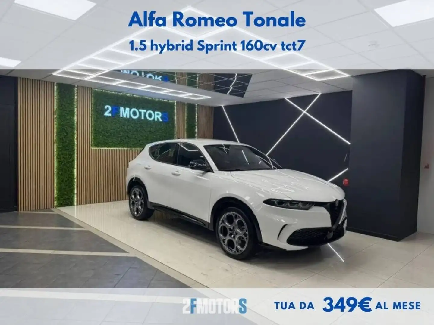 Alfa Romeo Tonale 1.5 hybrid Sprint 160cv tct7 Bianco - 1