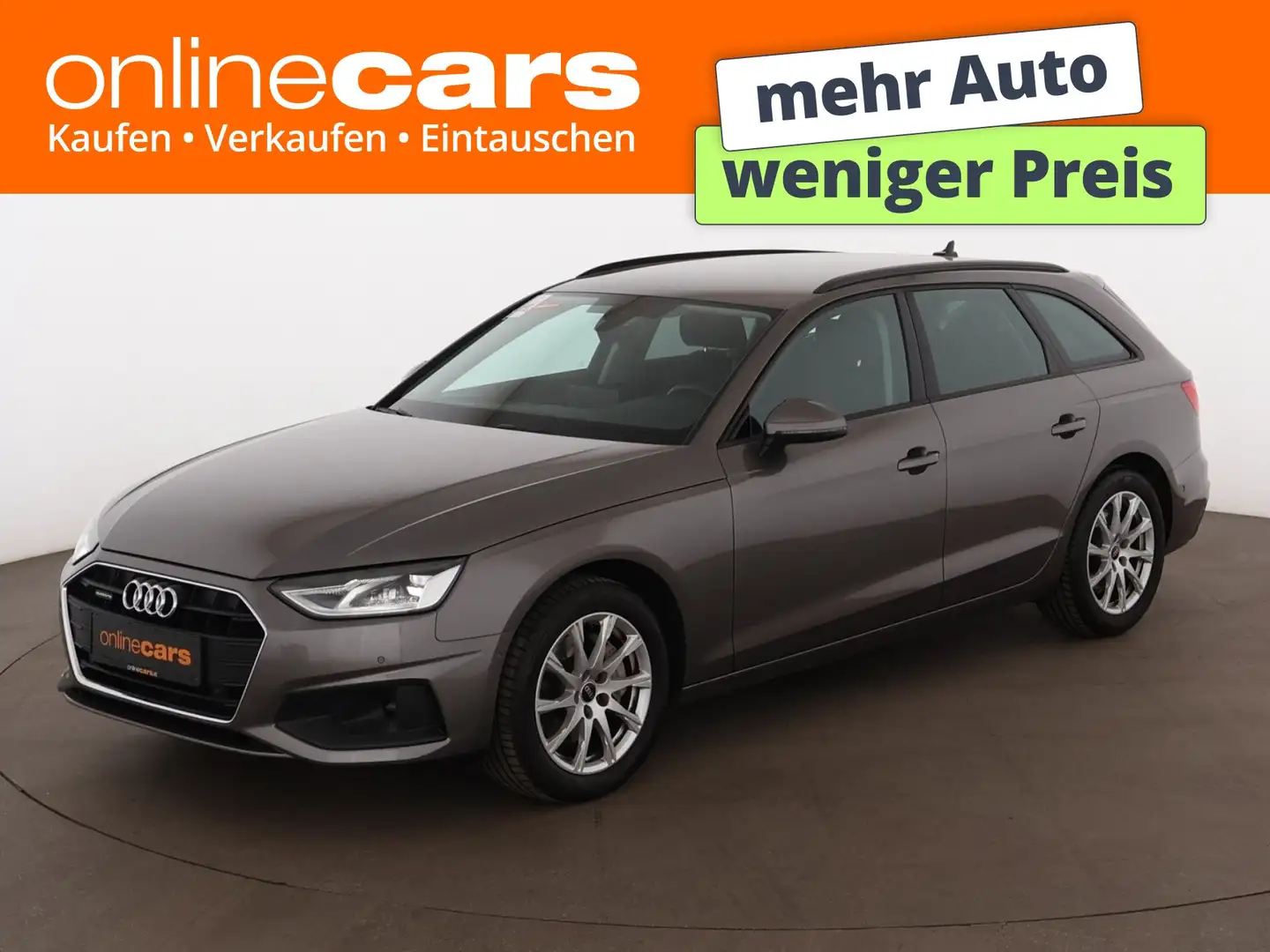 Audi A4 Avant 40 TDI quattro Aut LED RADAR NAVI R-CAM Grau - 1