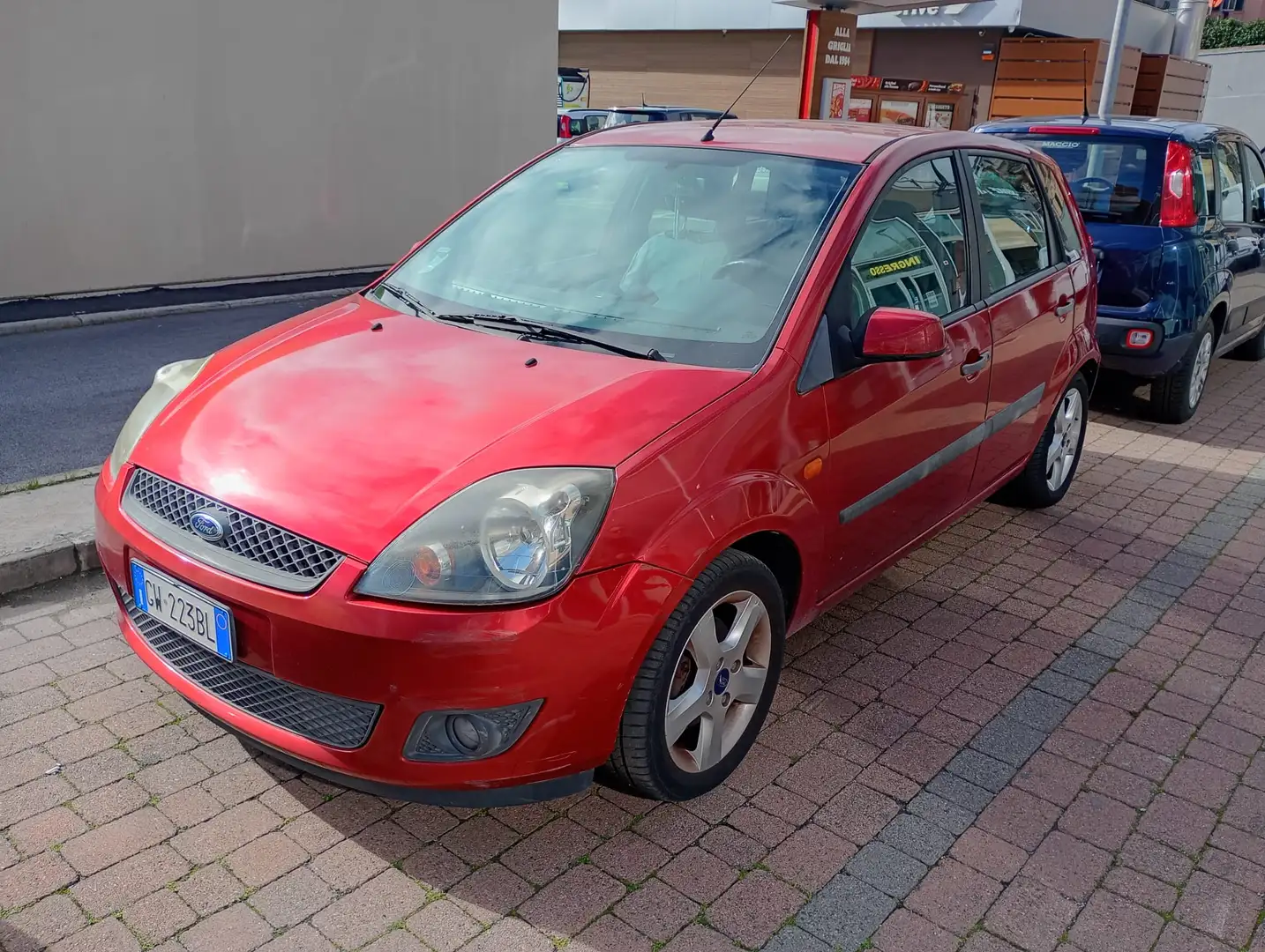 Ford Fiesta Fiesta V 2002 5p 1.2 16v Tecno Amethist Rot - 2