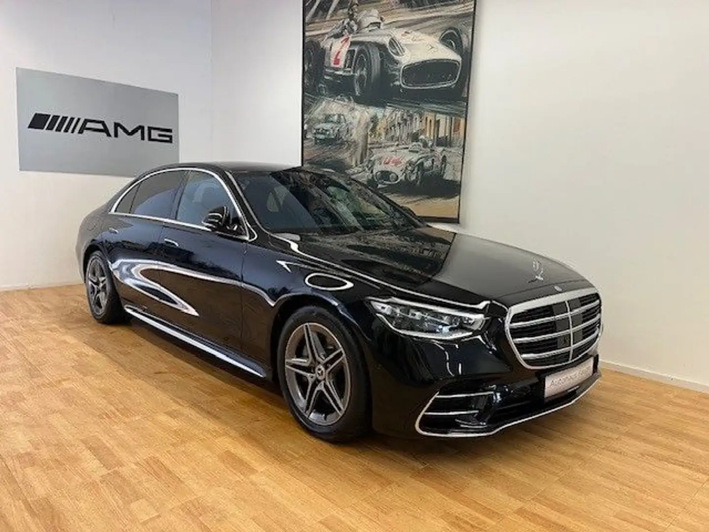 Mercedes-Benz S 580 e lang long AMG-Line Sound Pano Chauffeur Schwarz - 1