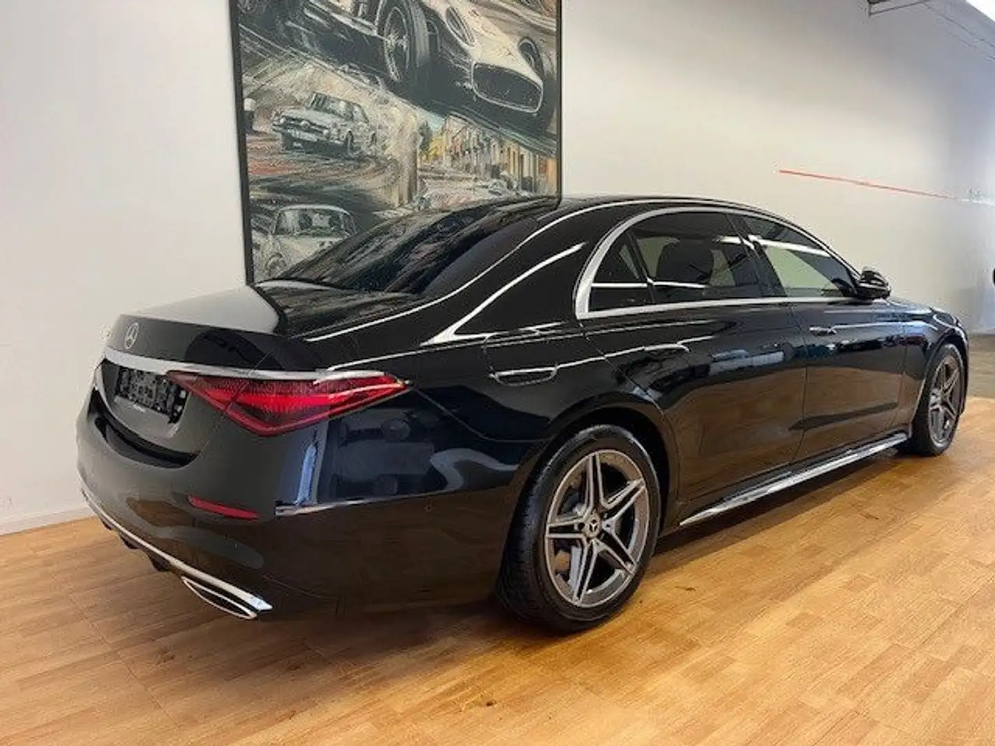 Mercedes-Benz S 580 e lang long AMG-Line Sound Pano Chauffeur Schwarz - 2
