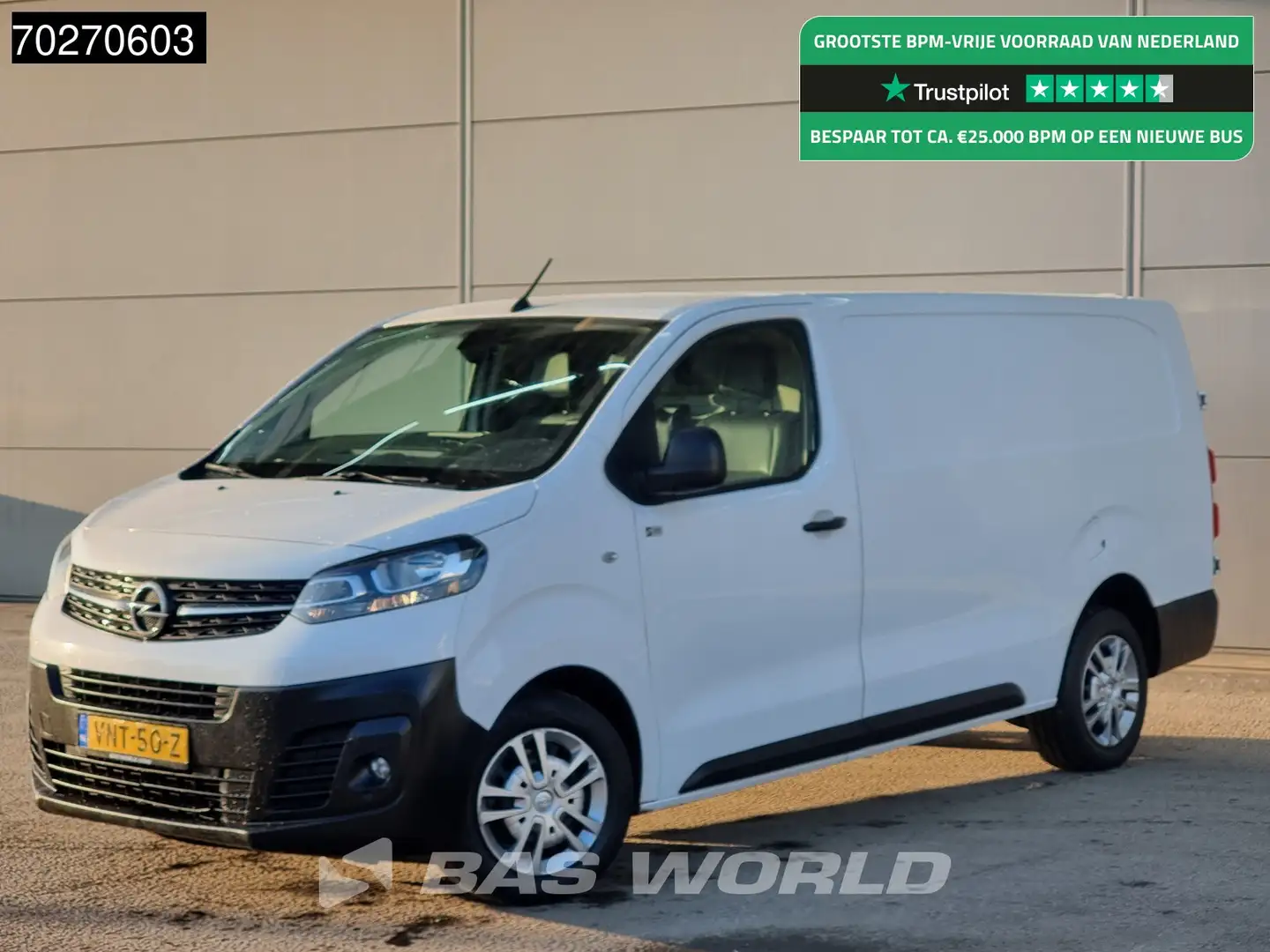 Opel Vivaro 145PK Automaat L3H1 Navi Camera Parkeersensoren Ai Wit - 1