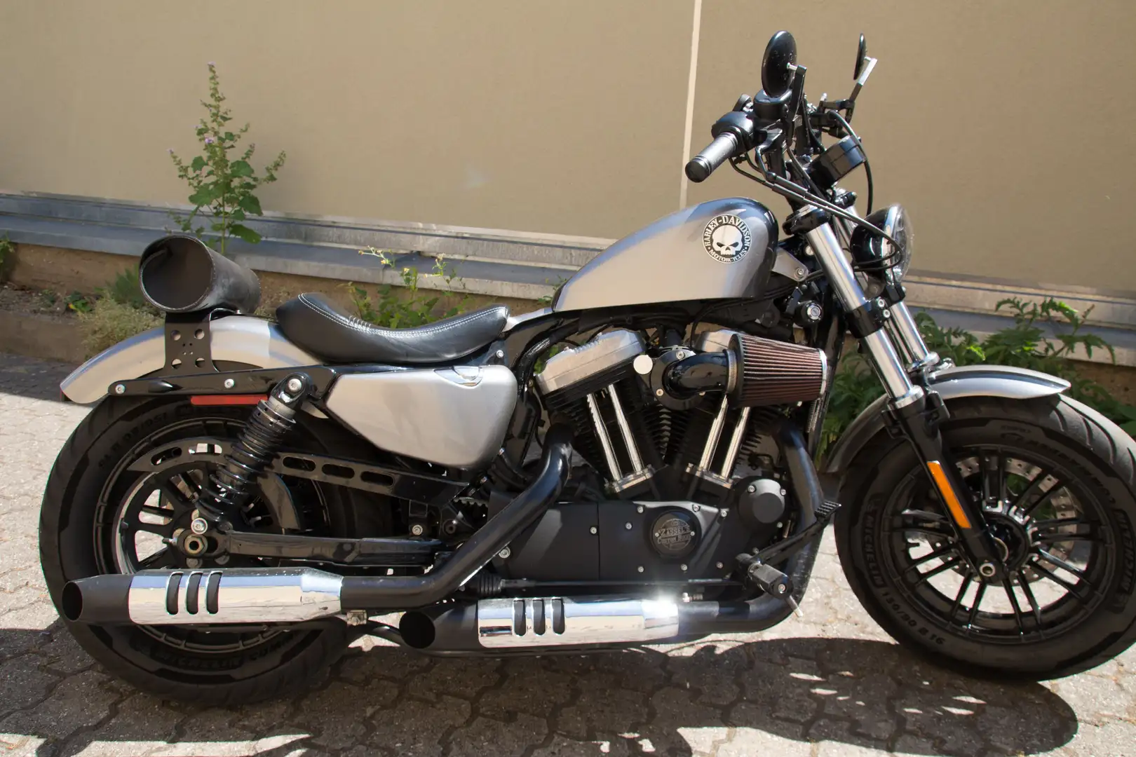 Harley-Davidson Sportster Forty Eight XL 12000 Custom Argintiu - 2