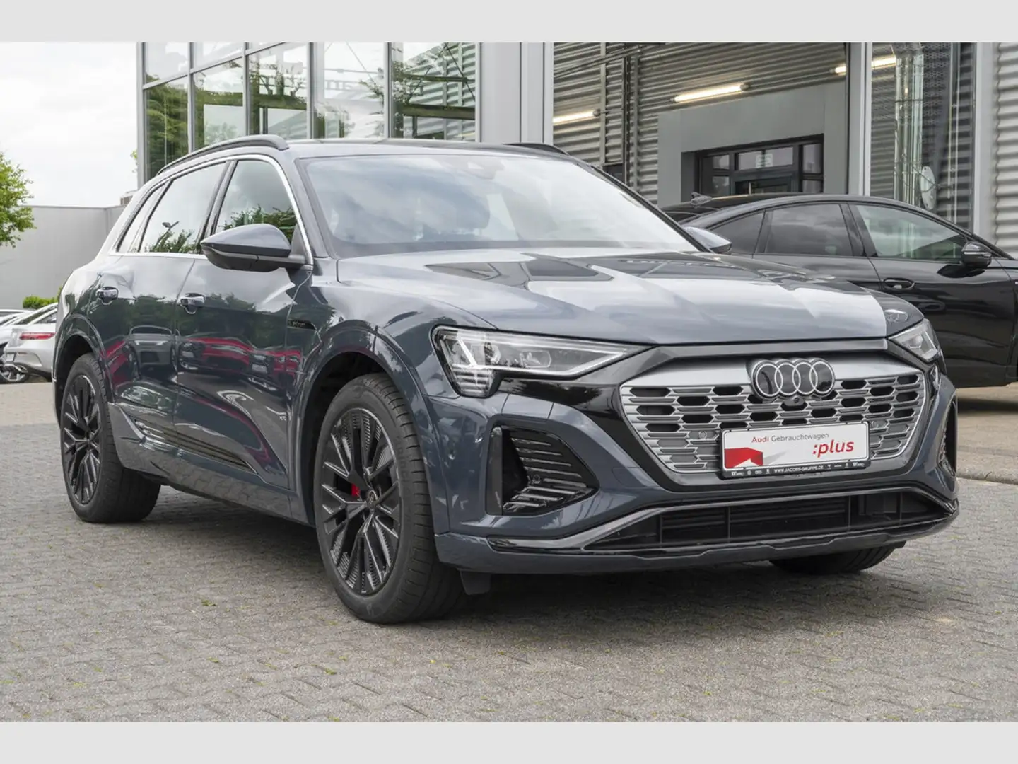 Audi Q8 55 S line/Matrix/HuD/ACC/360°/21Zoll e-tron Blau - 2