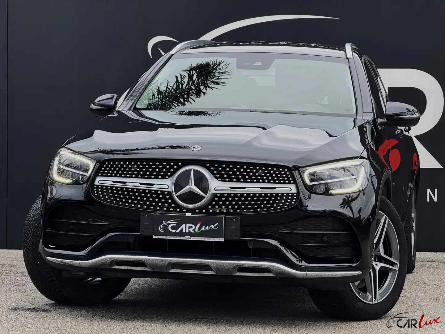 Mercedes-Benz GLC 200 d Premium AMG 4MATIC SOSPENSIONI LED CAM Nero - 1