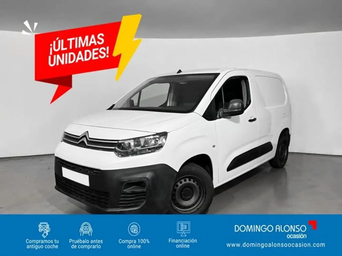 Citroen Berlingo VAN Talla M BlueHDi 75 S&S Control Blanco - 1