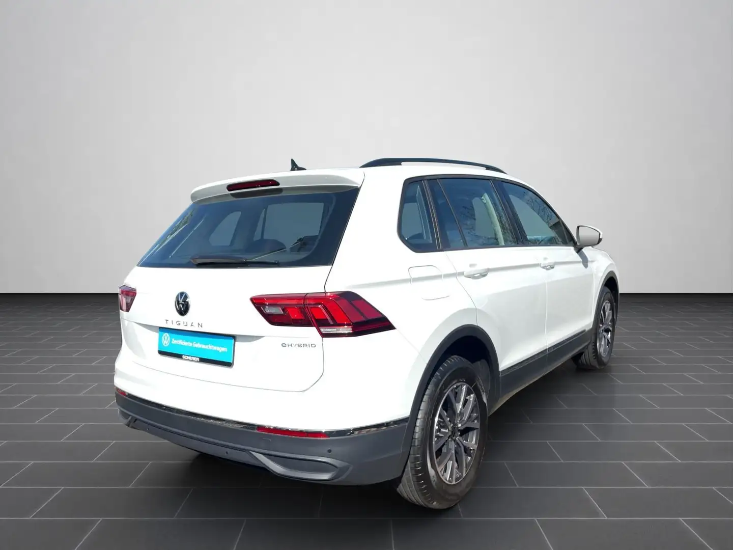 Volkswagen Tiguan 1.4 electric/TSI Life DSG/PDC/LED/AirCare Bianco - 2
