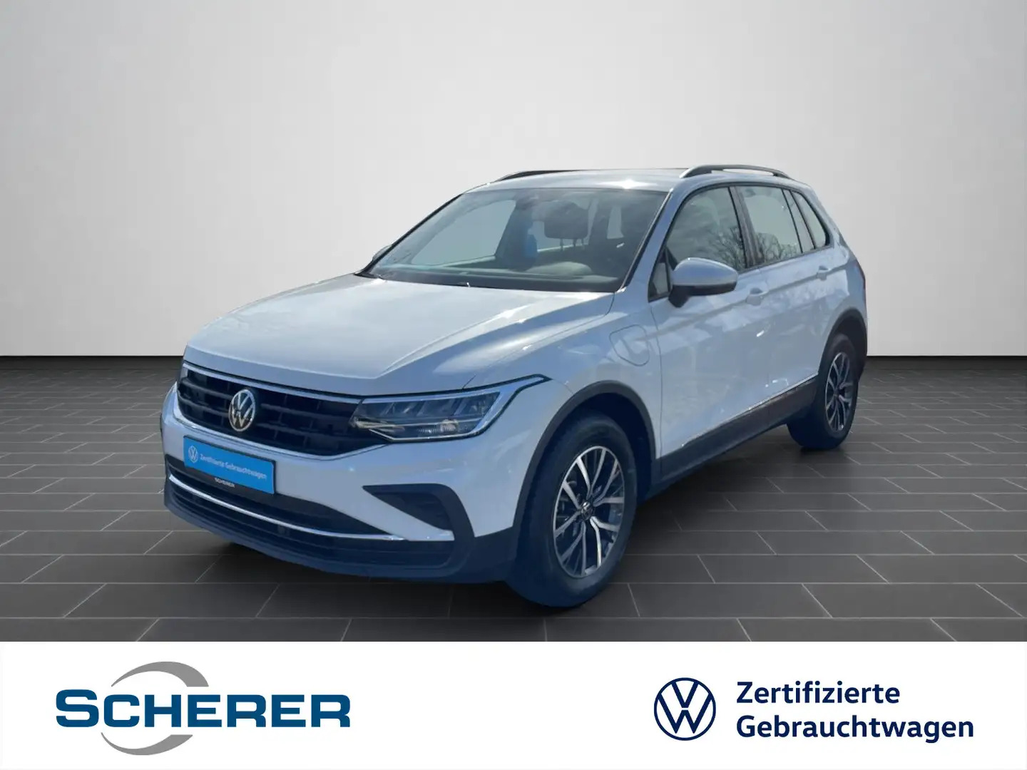 Volkswagen Tiguan 1.4 electric/TSI Life DSG/PDC/LED/AirCare Blanco - 1