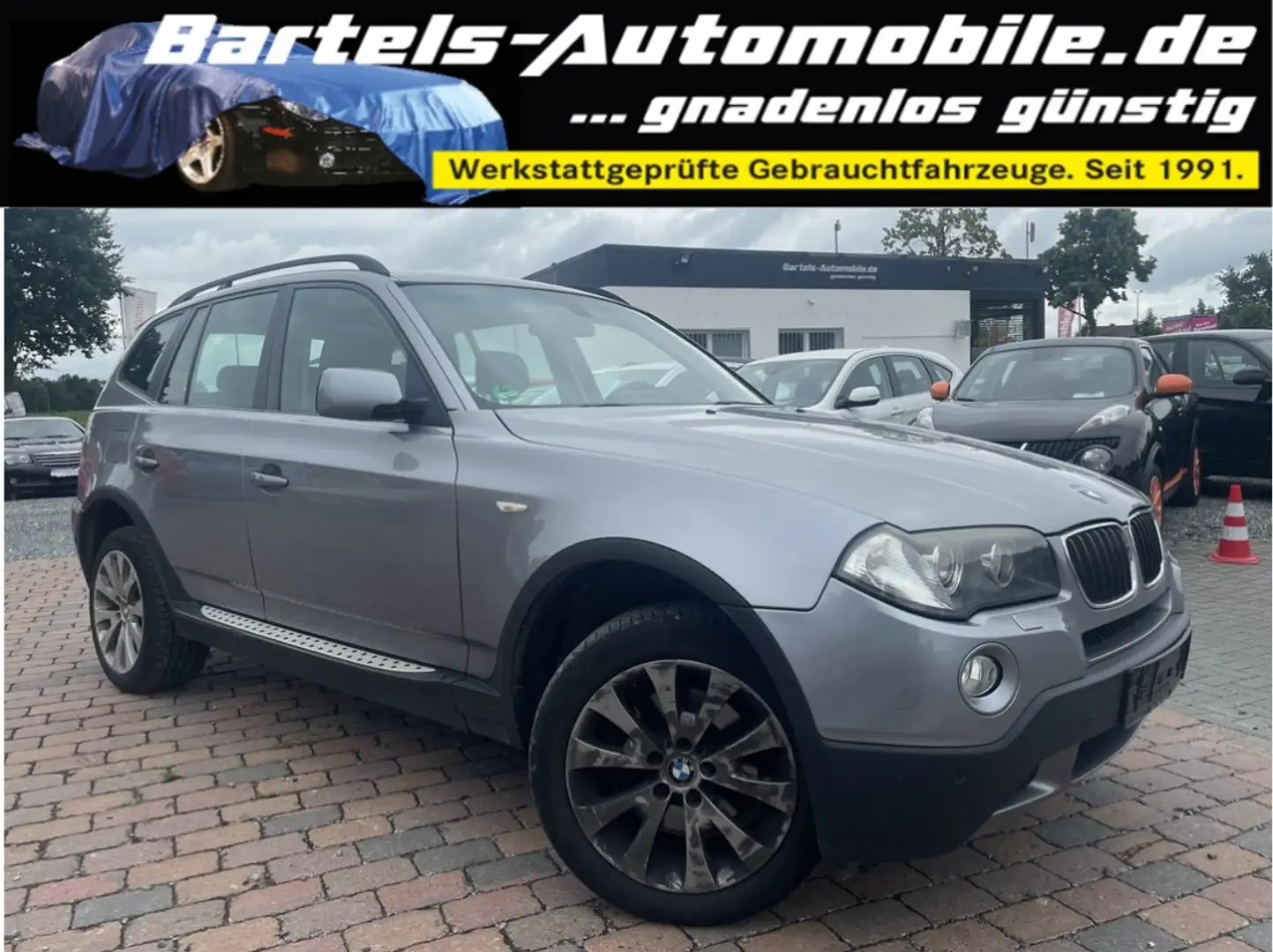 BMW X3 2.0d xDrive, Panorama, Leder, Klima, Sitzh. Silber - 1