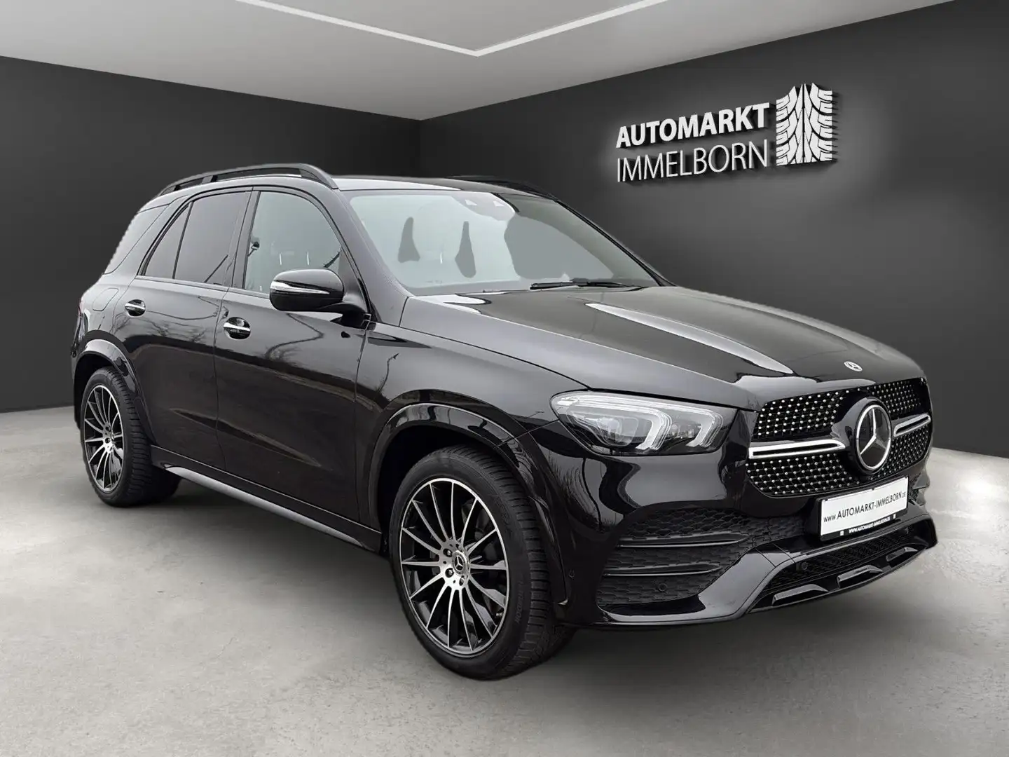 Mercedes-Benz GLE 350 de AMG 21*360*Airmatic*Mubeam*Distro*DAB Чорний - 2