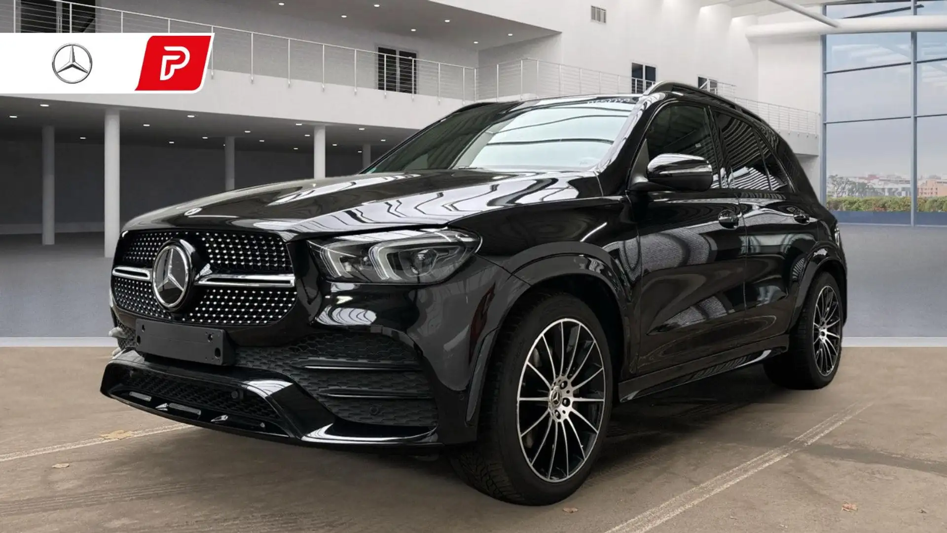 Mercedes-Benz GLE 350 de AMG 21*360*Airmatic*Mubeam*Distro*DAB Czarny - 2