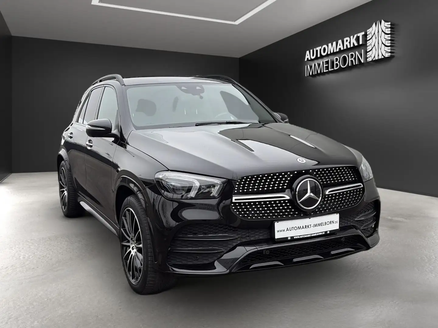 Mercedes-Benz GLE 350 de AMG 21*360*Airmatic*Mubeam*Distro*DAB Чорний - 1