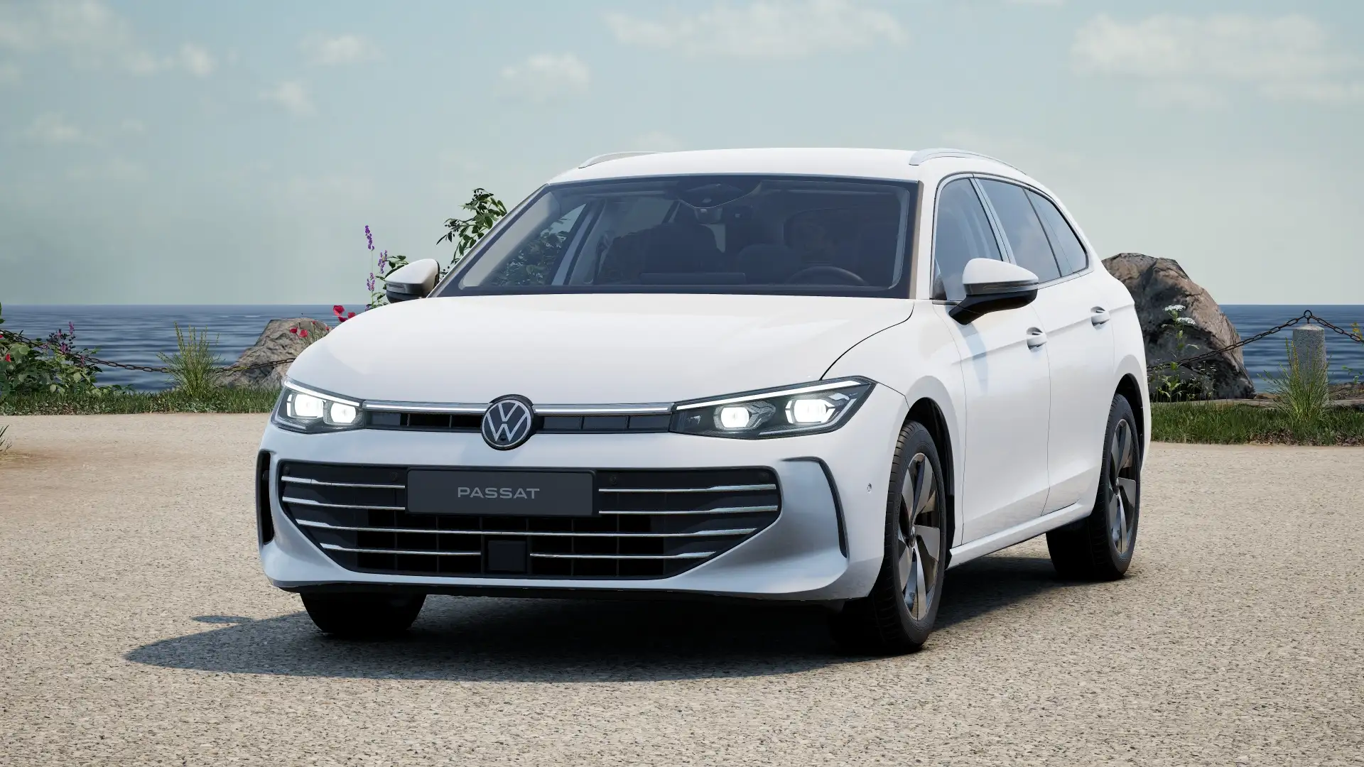 Volkswagen Passat Variant 2.0 TDI DSG Business MATRIX HuD AHK Weiß - 2