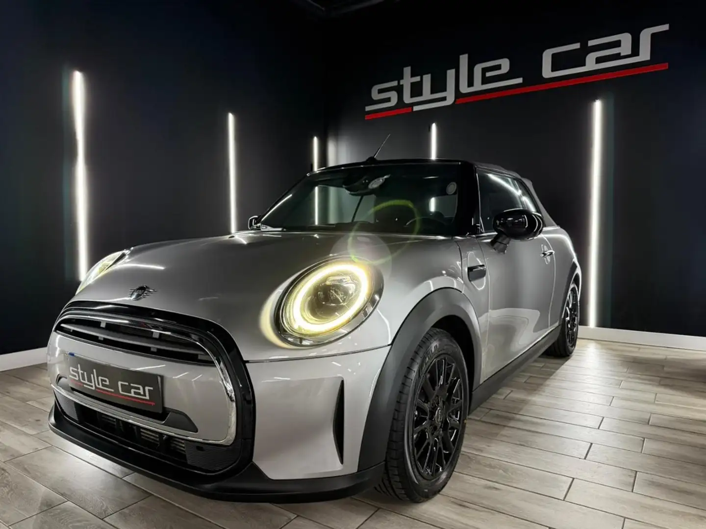 MINI Cooper Cabrio Aut. Gris - 1
