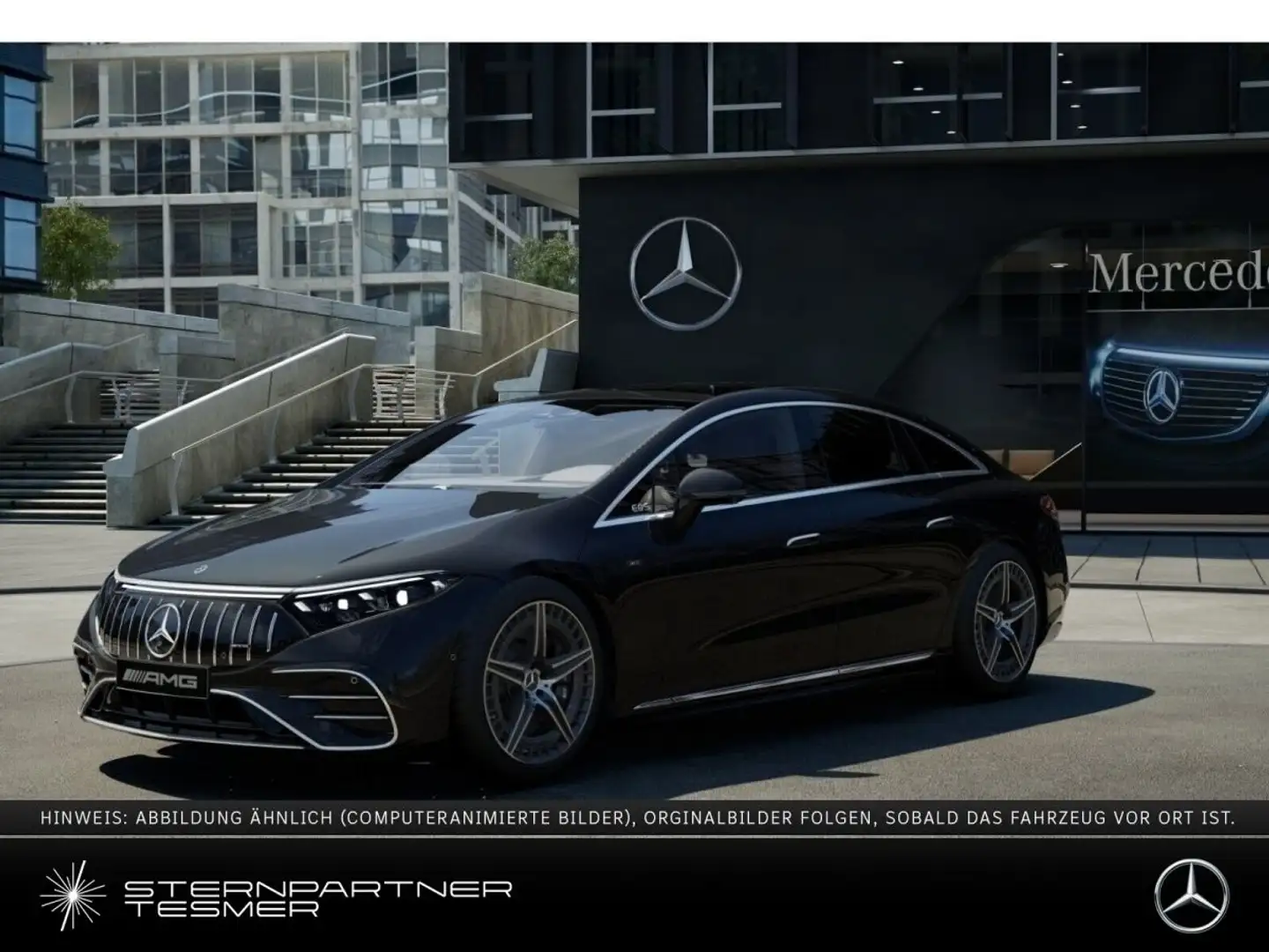 Mercedes-Benz EQS 53 4M AMG +MBUX+PANO+KAMERA+360°+Ambiente Zwart - 2