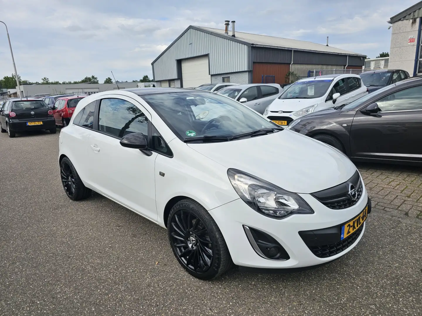 Opel Corsa 1.4 Turbo Color Ed. Airco Bj:2013 NAP! Wit - 2