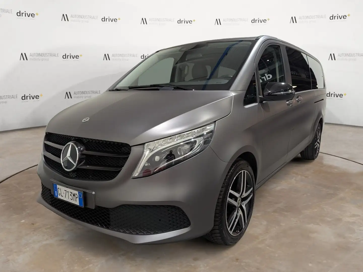 Mercedes-Benz V 300 300 D 4MATIC PREMIUM EXTRALONG L3 Grigio - 1
