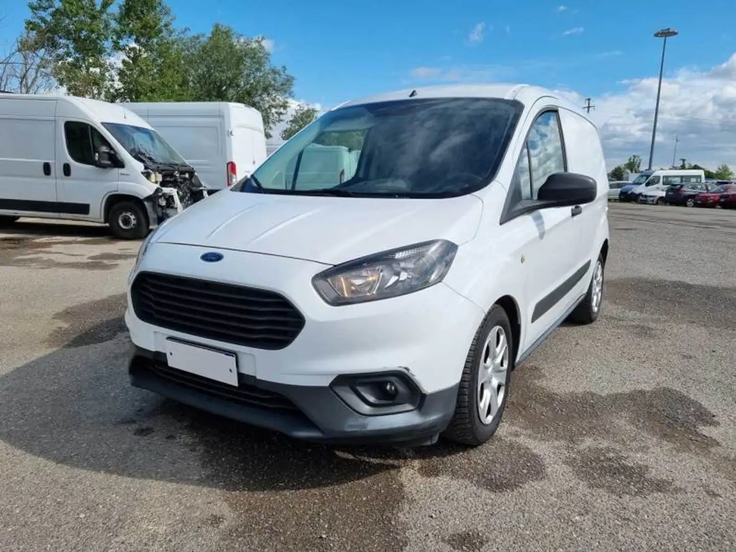 Ford Transit Courier TRANSIT COURIER 1.5 TDCi 100 cv E6- FX982DW Bianco - 2