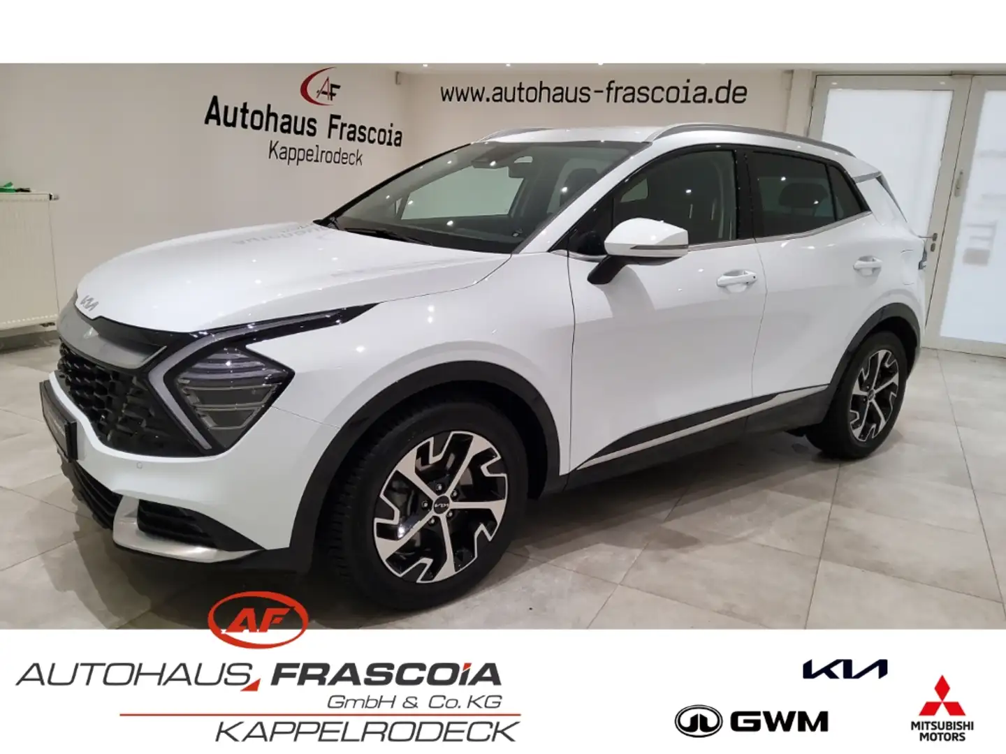 Kia Sportage Spirit 4WD 1.6 T-GDI Mild-Hybrid Navi LED PDC Rück Blanc - 1