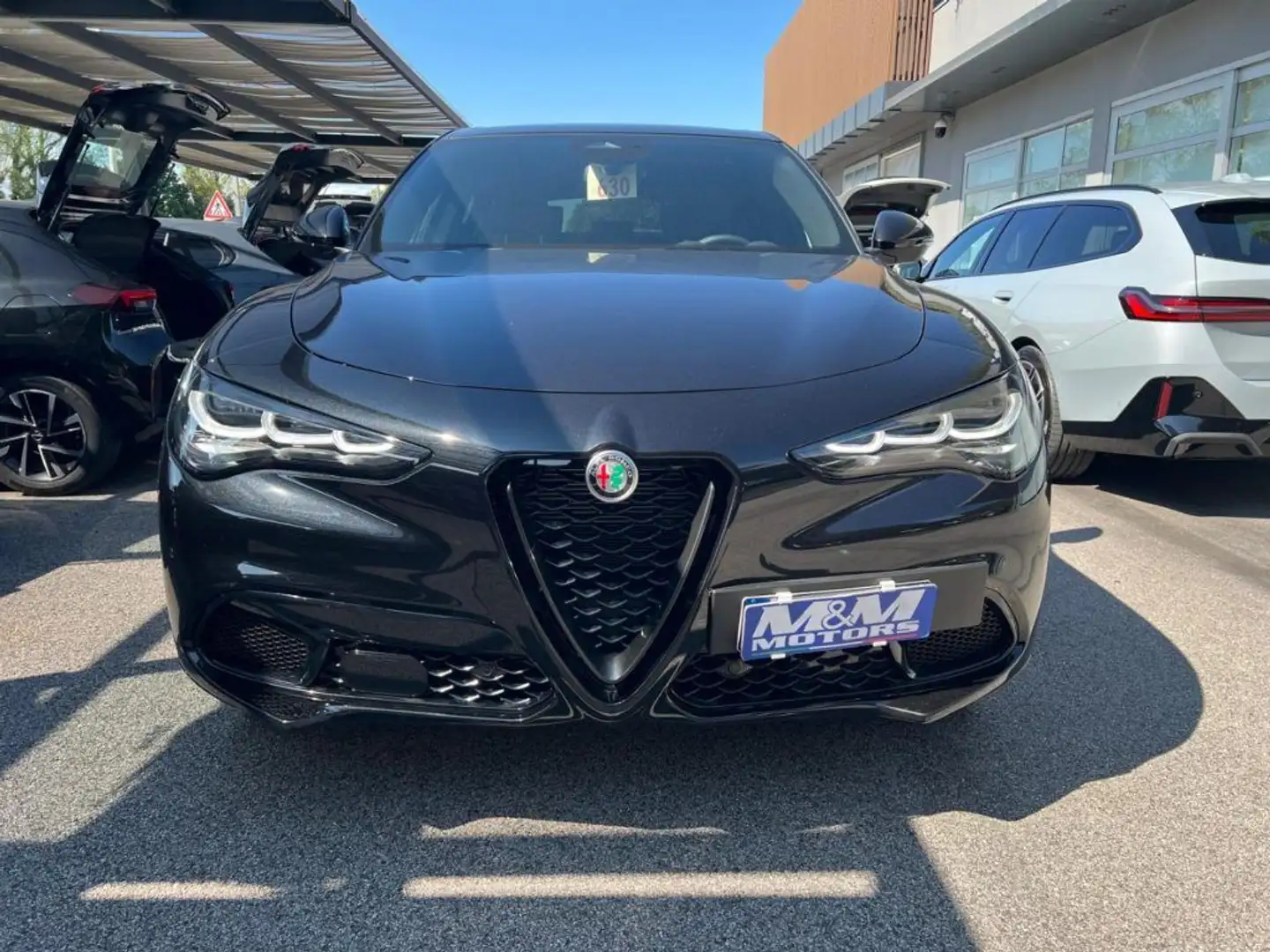 Alfa Romeo Stelvio 2.2 TD 210cv AT8 Q4 Veloce #TETTO #VARI COLORI Nero - 2