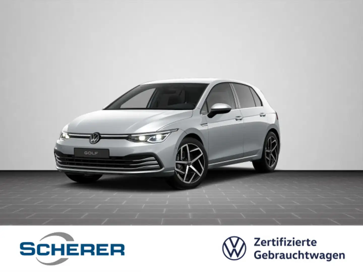 Volkswagen Golf VIII STYLE 1.5 eTSI DSG LED PLUS NAVI REAR Silber - 1