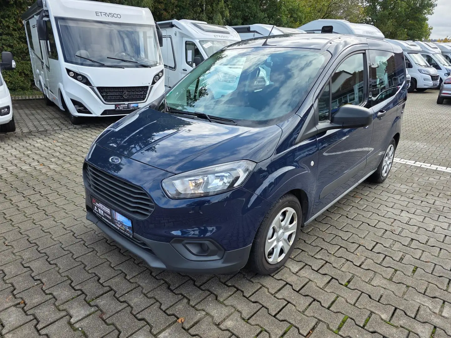 Ford Transit Courier Transit Courier | 5-Sitzer | AHK Blauw - 1