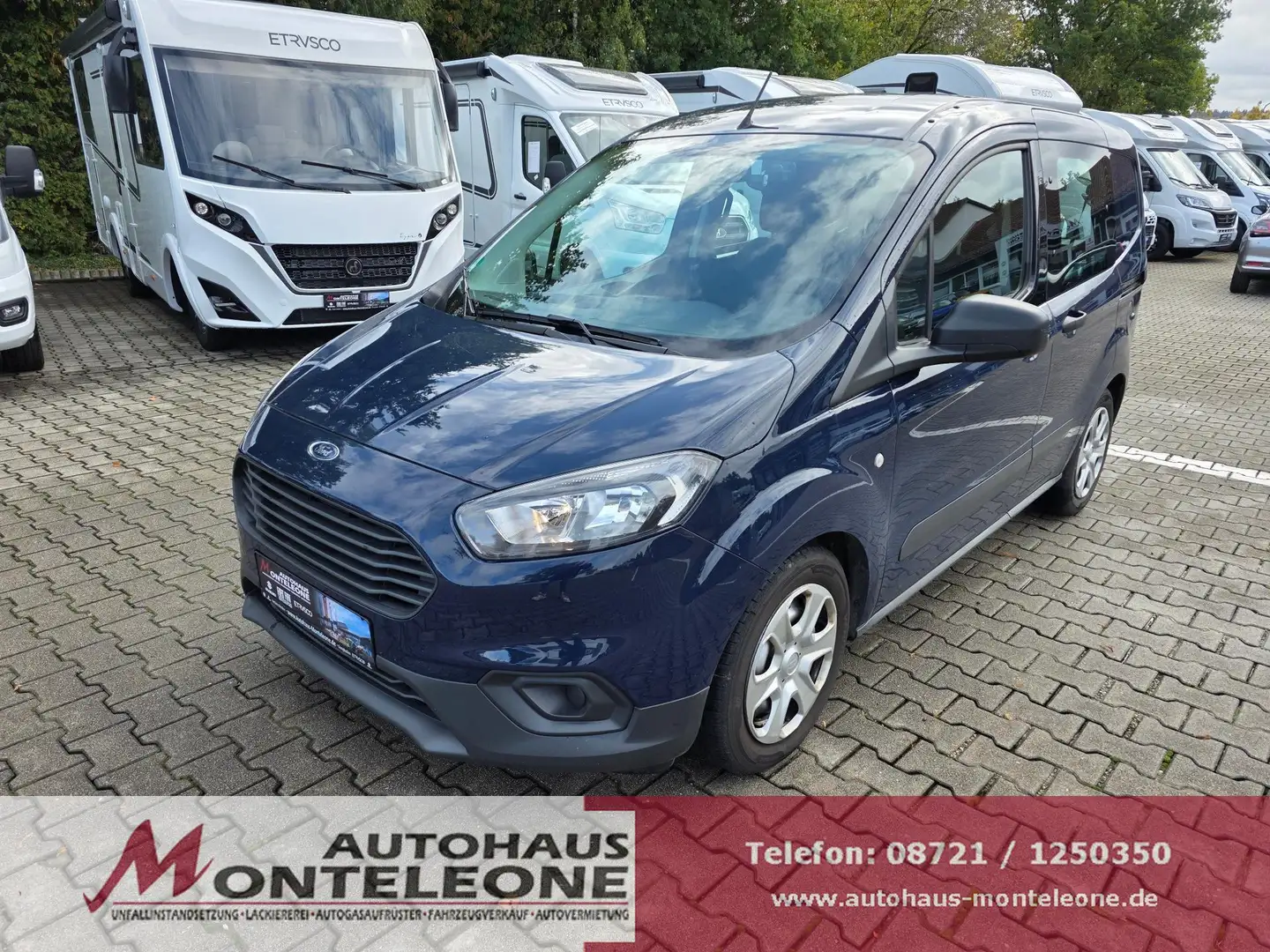 Ford Transit Courier Transit Courier | 5-Sitzer | AHK Kék - 1