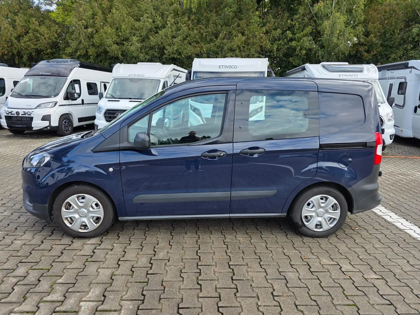 Ford Transit Courier Transit Courier | 5-Sitzer | AHK Blauw - 2