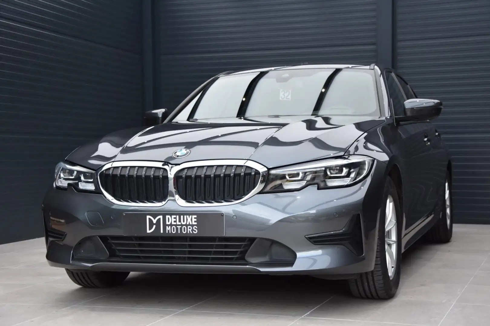 BMW 316 dA Berline Navi Leder Cruise Pdc Airco Grigio - 1