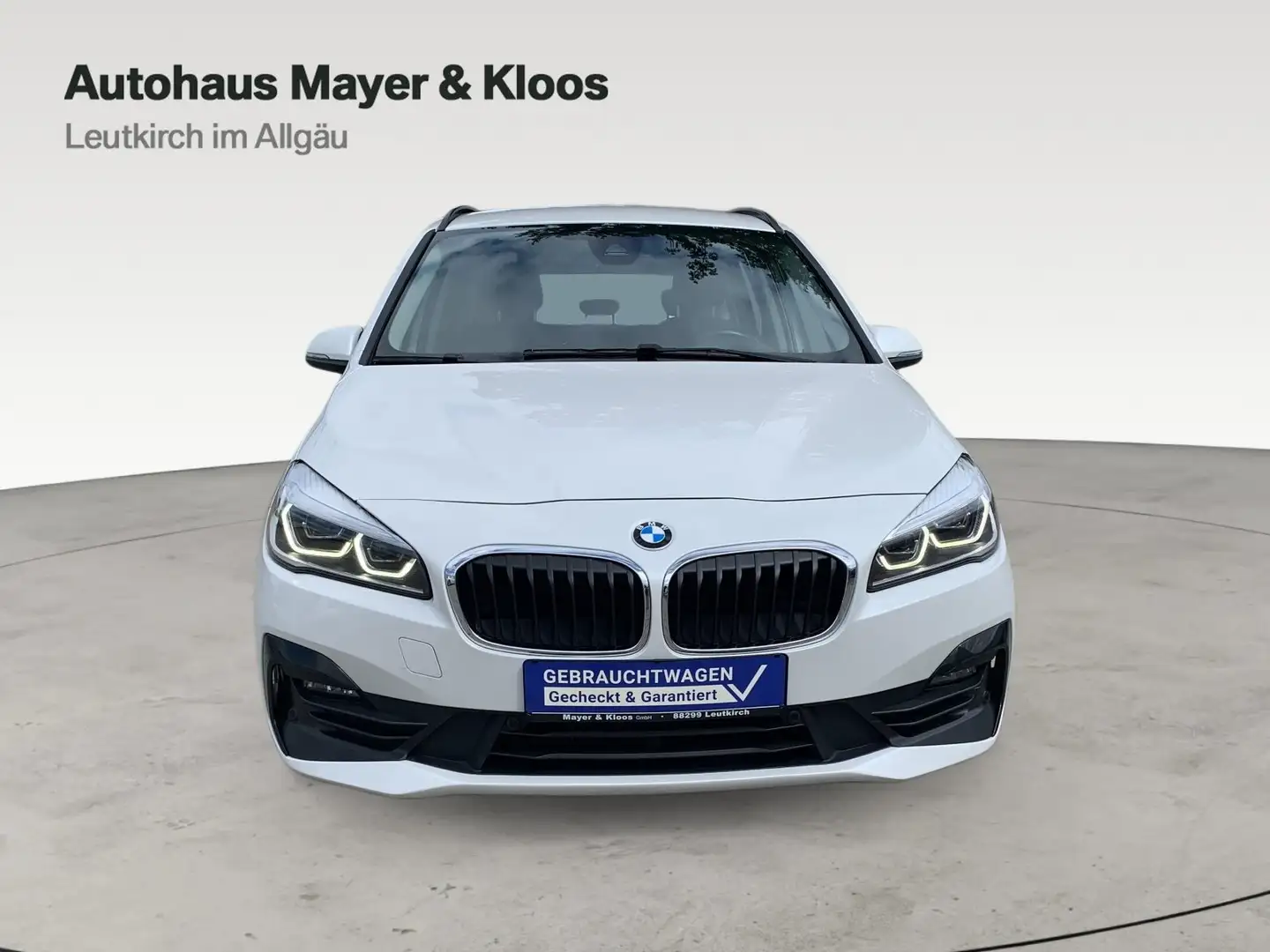 BMW 218 d LED NAVI Business-Paket PDC SHZ Weiß - 2
