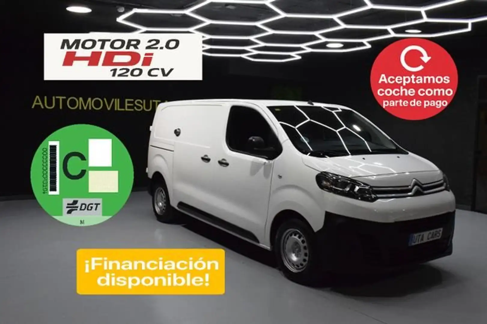 Citroen Jumpy TALLA M BLUEHDI 120 SS 6V CONTROL Blanco - 1