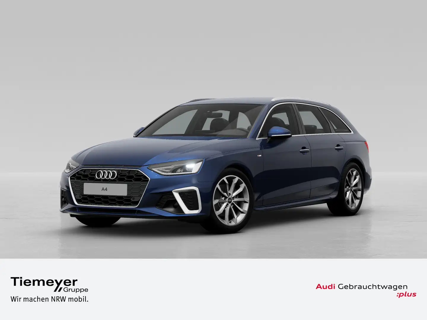 Audi A4 35 TFSI S LINE LM18 LEDER NAVI+ KAMERA Blau - 1