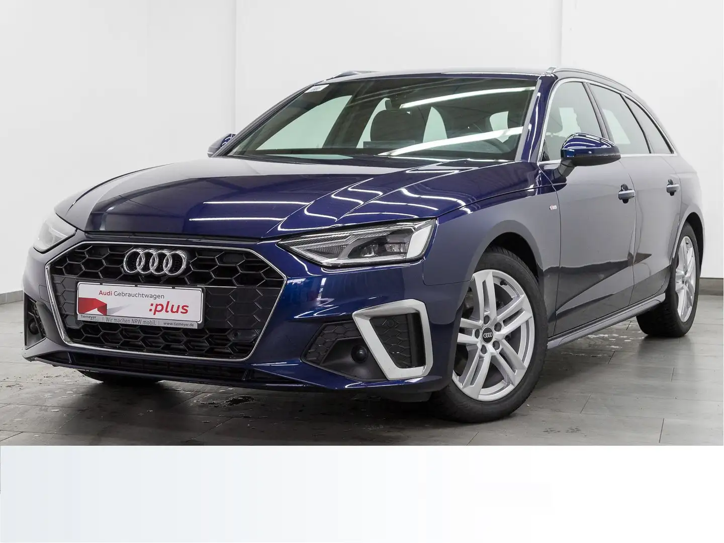 Audi A4 35 TFSI S LINE LM18 LEDER NAVI+ KAMERA Bleu - 2