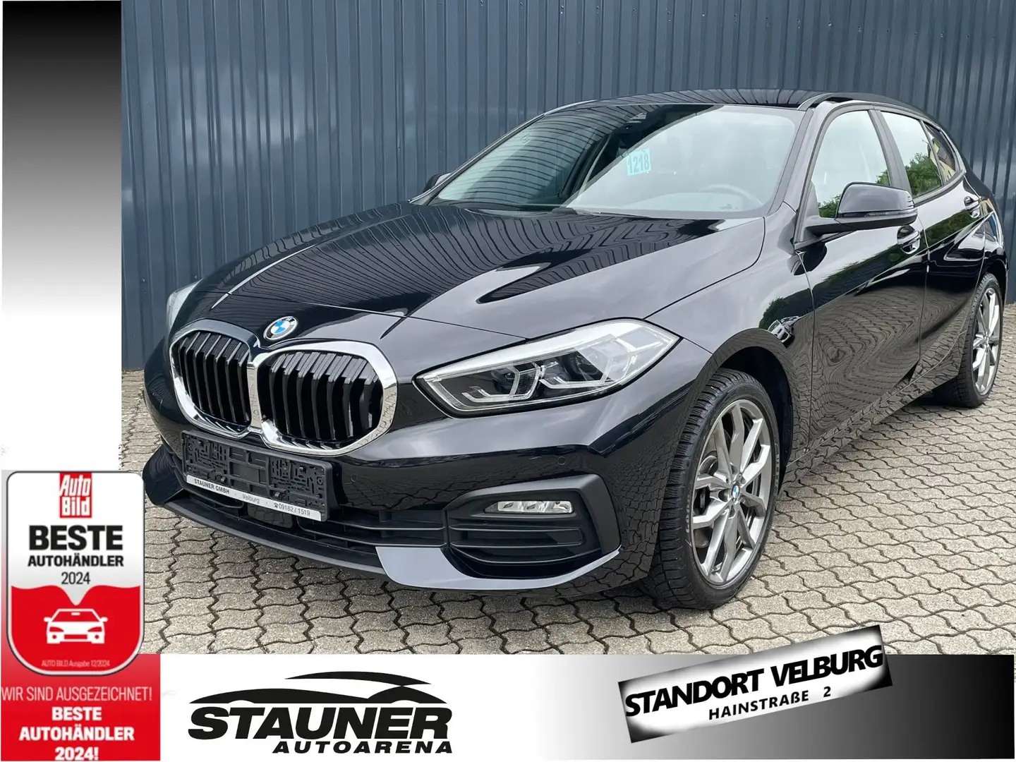 BMW 120 D xDrive Aut./ 18"M-Rad/Lenkradheiz/HiFi/LED Černá - 1