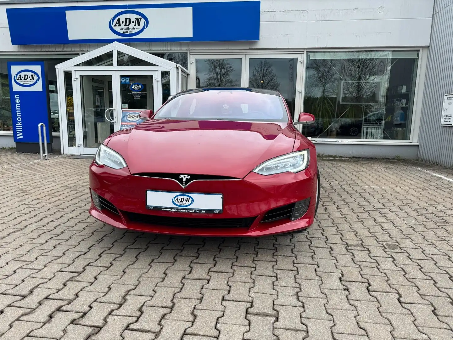 Tesla Model S 75 *1.Hand*8fach* Autopilot  Gen. 3* Piros - 1