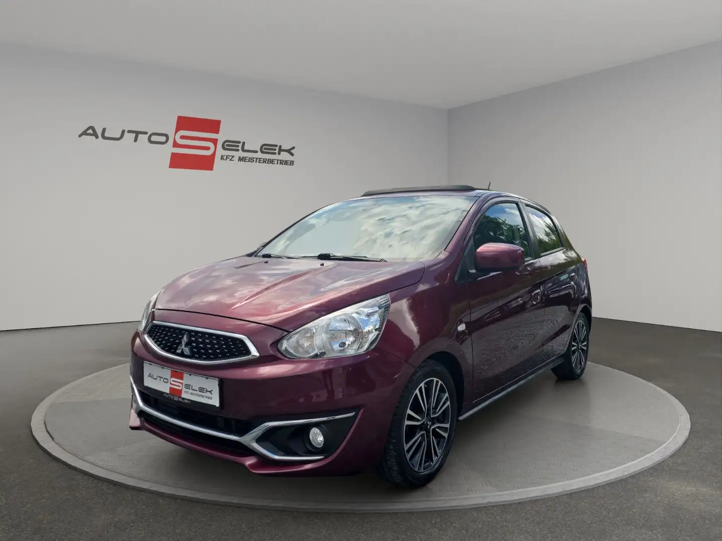 Mitsubishi Space Star Diamant Edition+AUS 1.HAND FALTDACH Rot - 1