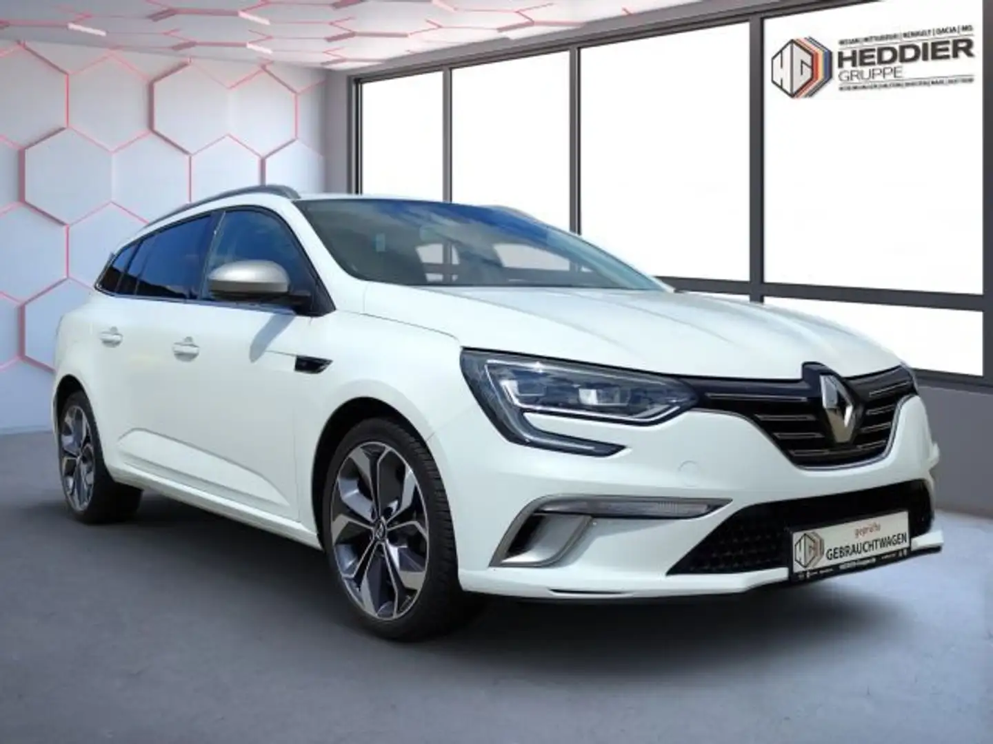 Renault Megane IV Grandtour GT-Line*NAVI*PDC*SHZ*ALLWETT White - 2