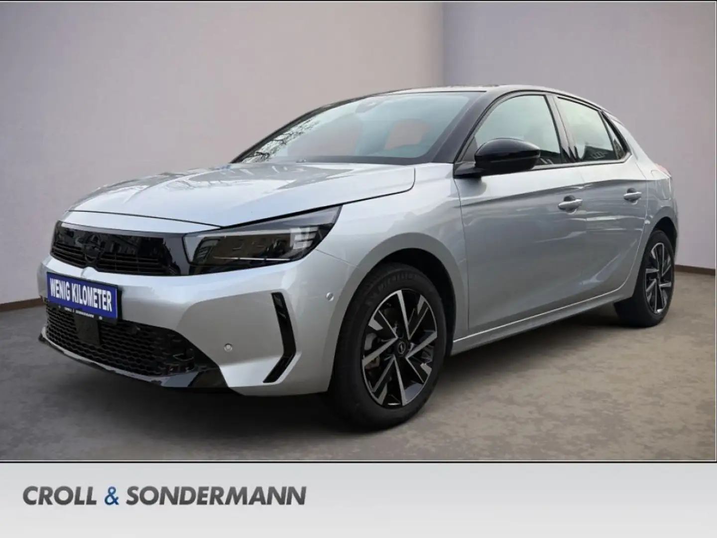 Opel Corsa 1.2 DI Turbo GS Kamera, CarPlay, PDC Zilver - 1