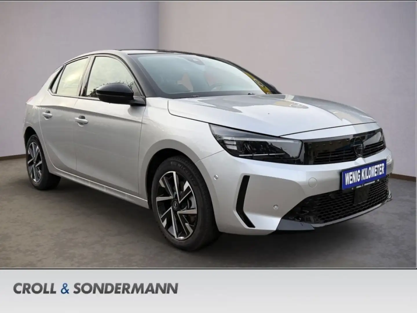 Opel Corsa 1.2 DI Turbo GS Kamera, CarPlay, PDC Zilver - 2