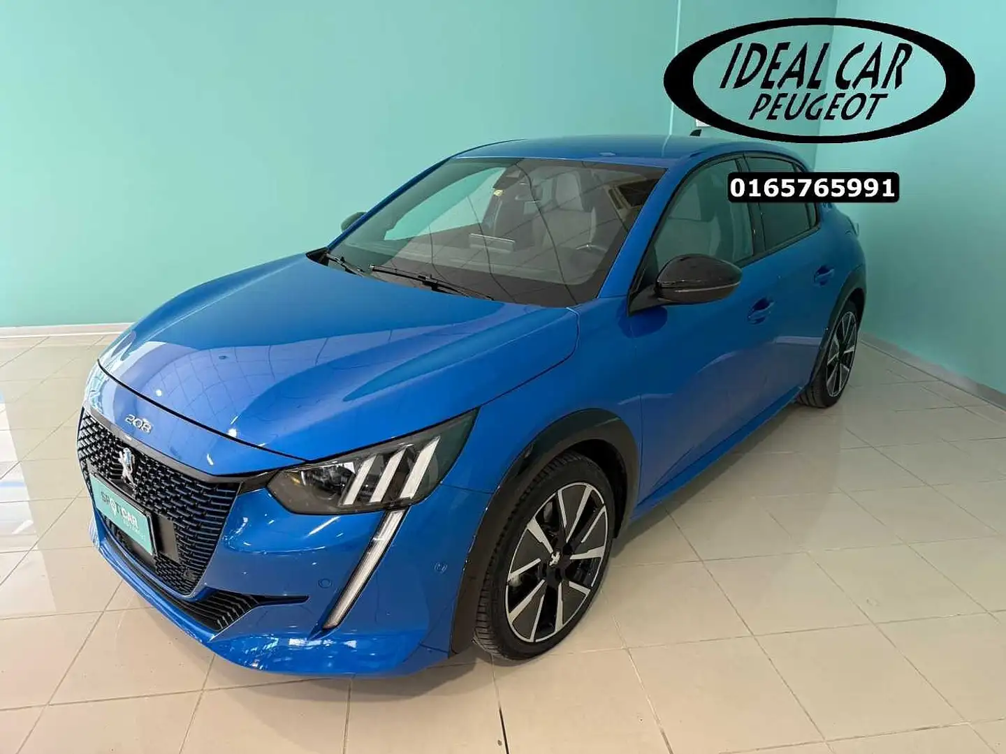 Peugeot 208 2ª serie motore elettrico 136 CV 5 porte GT Bleu - 2