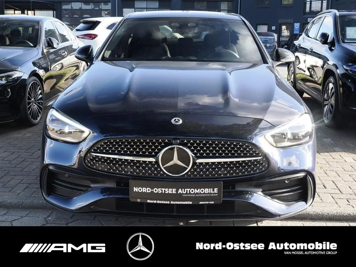 Mercedes-Benz C 300 e AMG DISTRO AMBIENT NIGHT KAMERA SZH HUD Bleu - 2