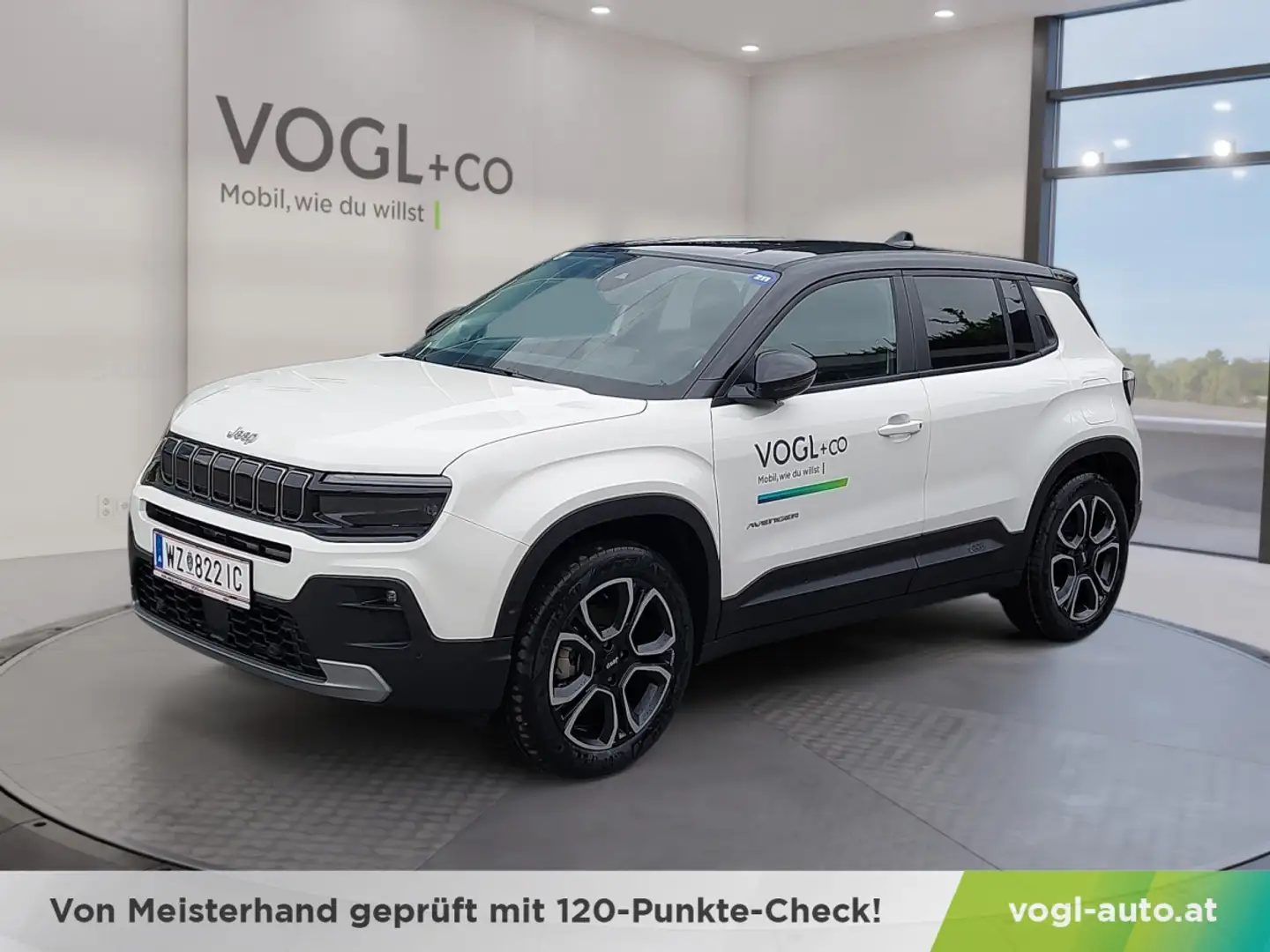 Jeep Avenger 1.2 e-Hybrid Altitude Weiß - 1