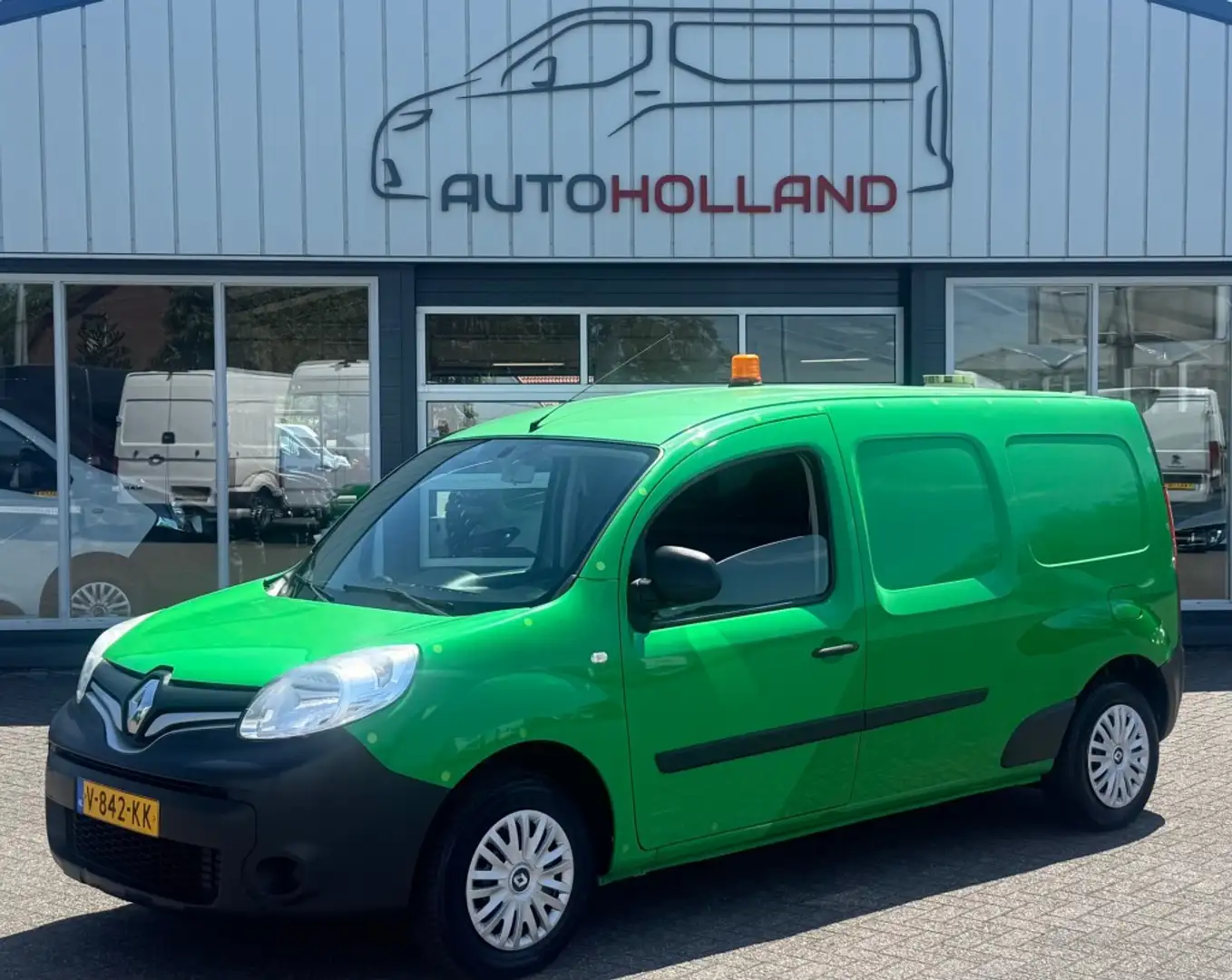 Renault Kangoo 1.5 DCI 66KW 90PK MAXI L2H1 EURO 6 AIRCO/ NAVIGATI Groen - 1