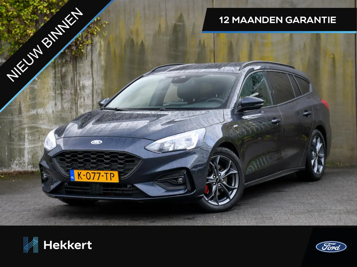 Ford Focus Wagon ST Line X Business 1.0 EcoBoost Hybrid 125pk Blauw - 1