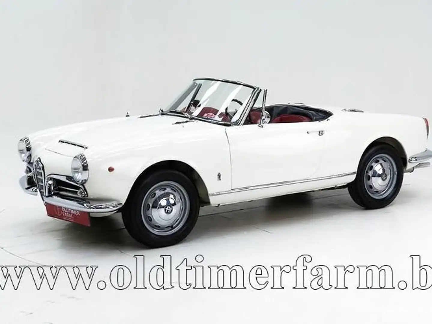 Alfa Romeo Giulia 1600 Spider '65 CH6255 White - 1
