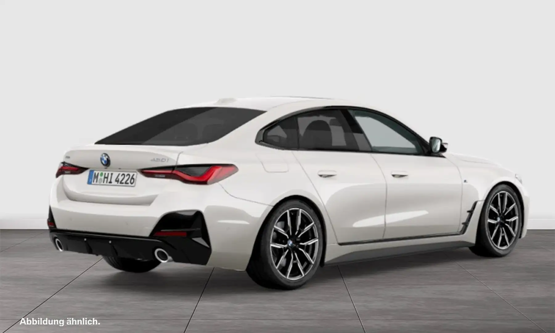 BMW 430 i xDrive M SPORT+GLASDACH+HuD+DA PROF+360° Weiß - 2