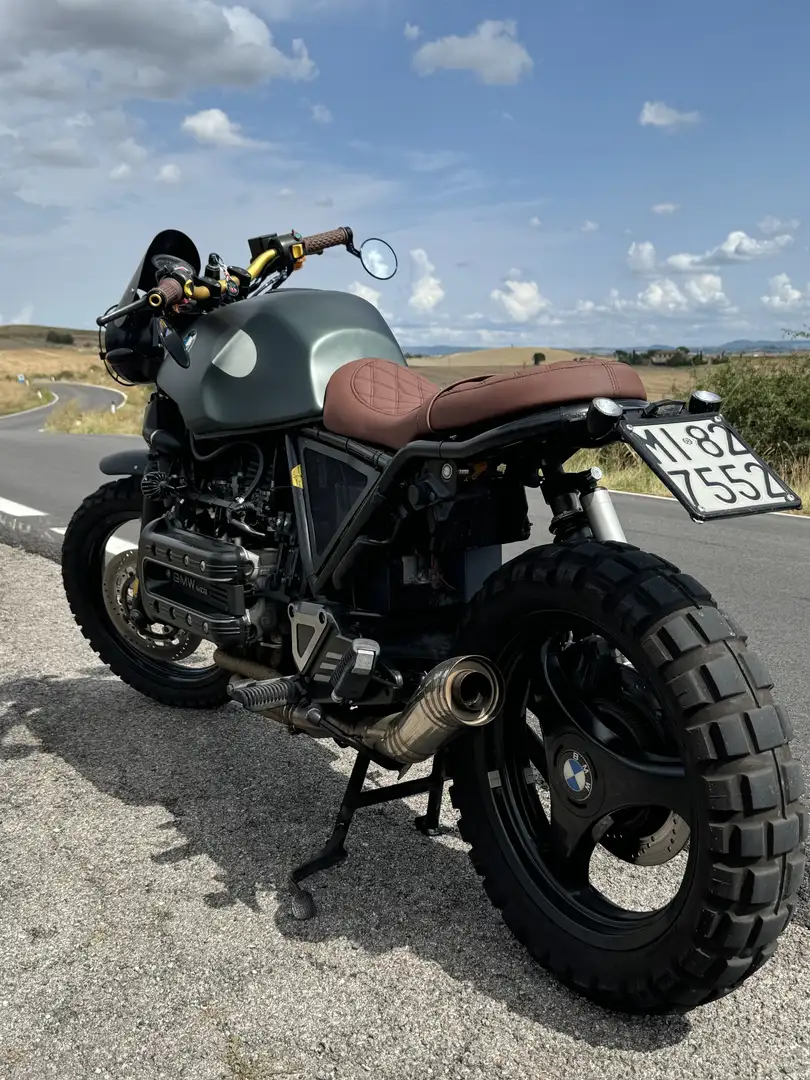 BMW K 1100 LT caffe racer Green - 2