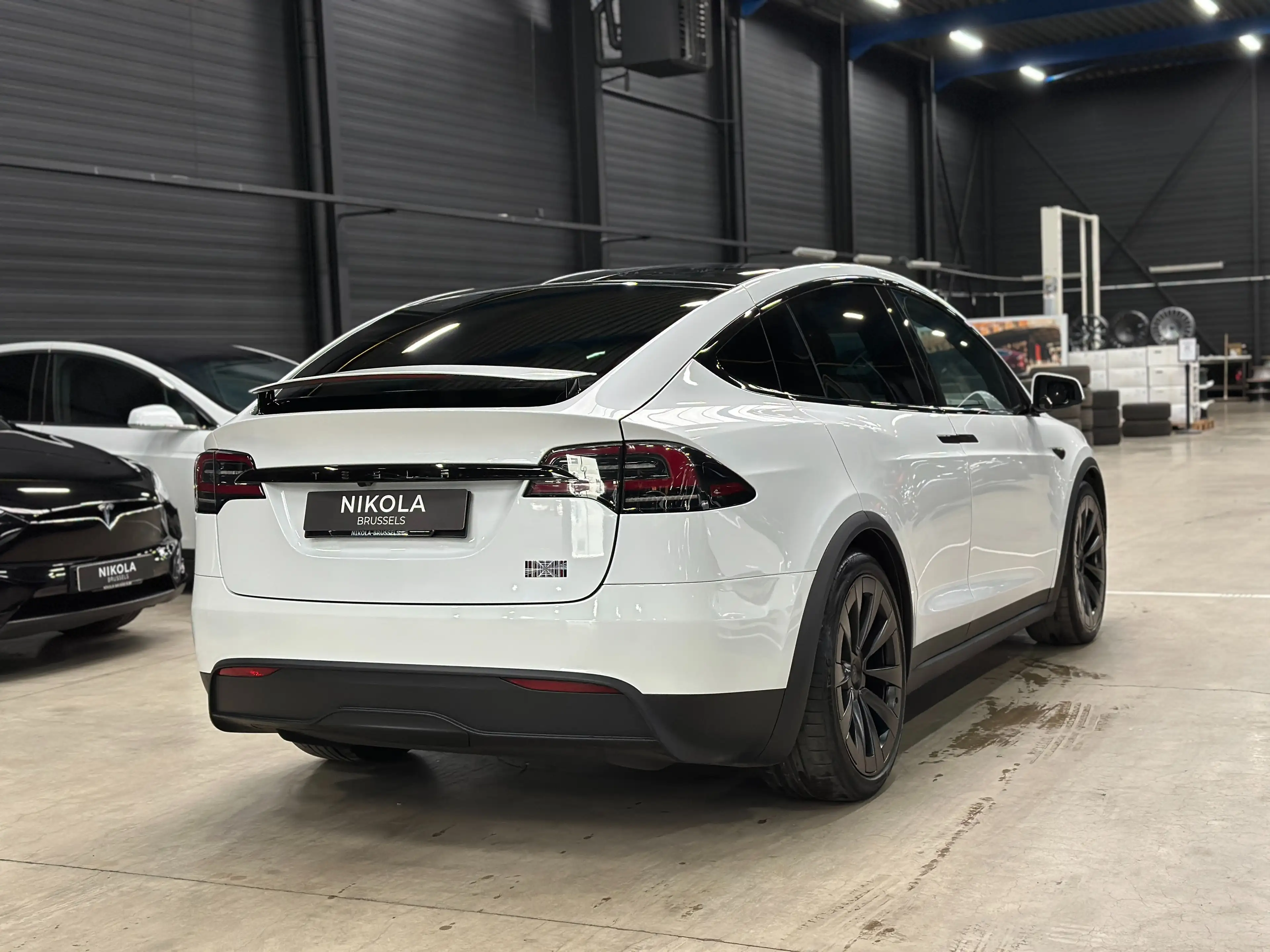 Tesla Model X PLAID - WHITE INTERIOR - 6 SEAT - 22" WHEELS — photo 9